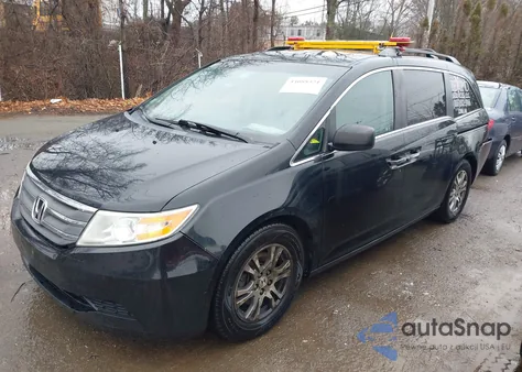 2012 Honda Odyssey Ex-L z USA, uszkodzony, nr VIN 5FNRL5H63CB119977